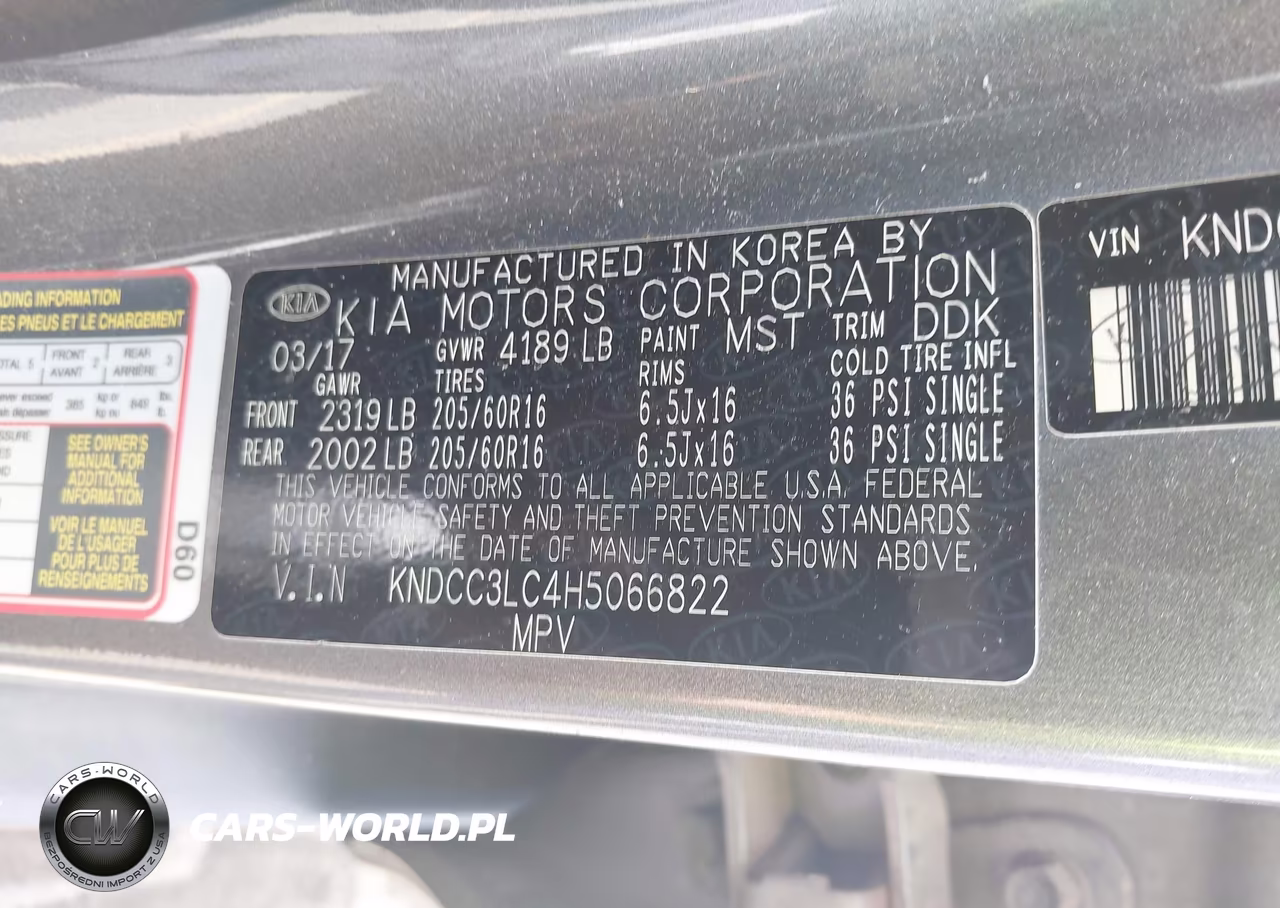 2017 Kia Niro Ex VIN:KNDCC3LC4H5066822 - 9