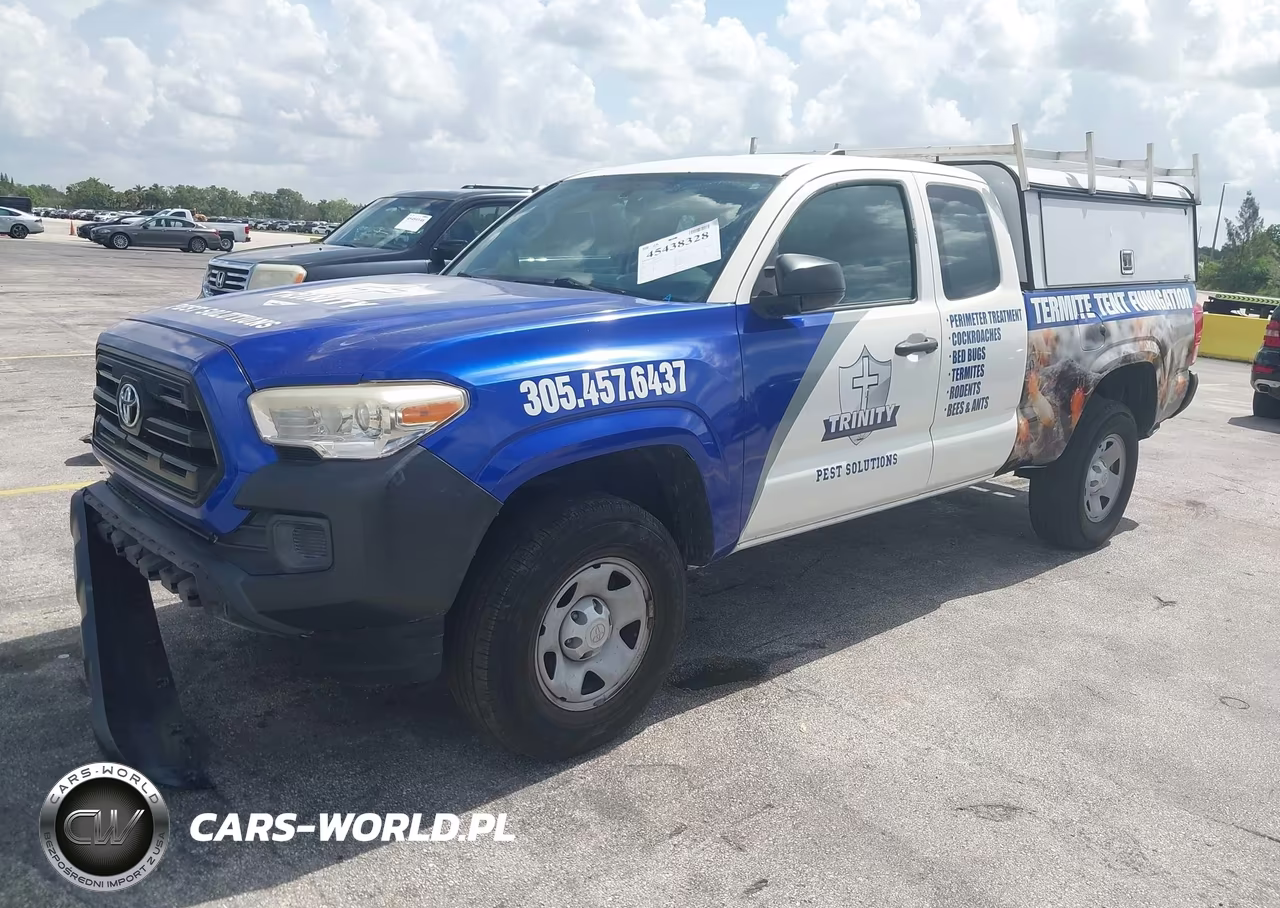 2017 Toyota Tacoma Sr VIN:5TFRX5GN2HX086433 - 2