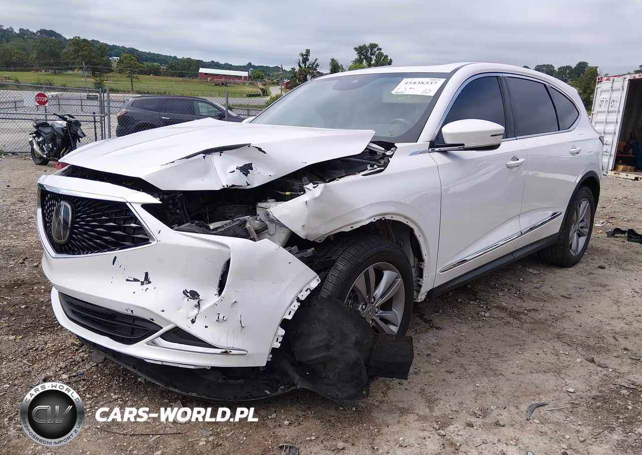 2022 Acura Mdx Standard VIN:5J8YE1H37NL016745 - 2