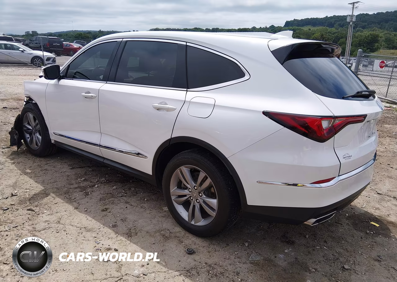 2022 Acura Mdx Standard VIN:5J8YE1H37NL016745 - 3