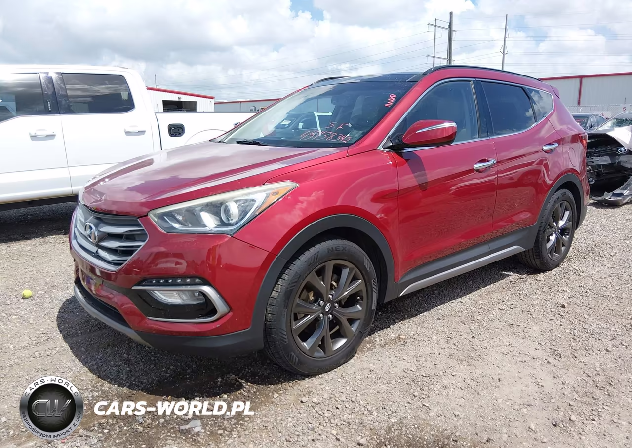 2017 Hyundai Santa Fe Sport 2.0T Ultimate VIN:5XYZW4LA1HG449498 - 2