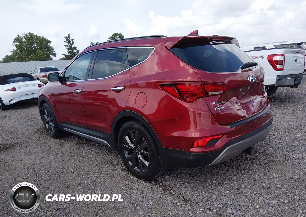 2017 Hyundai Santa Fe Sport 2.0T Ultimate VIN:5XYZW4LA1HG449498 - 3