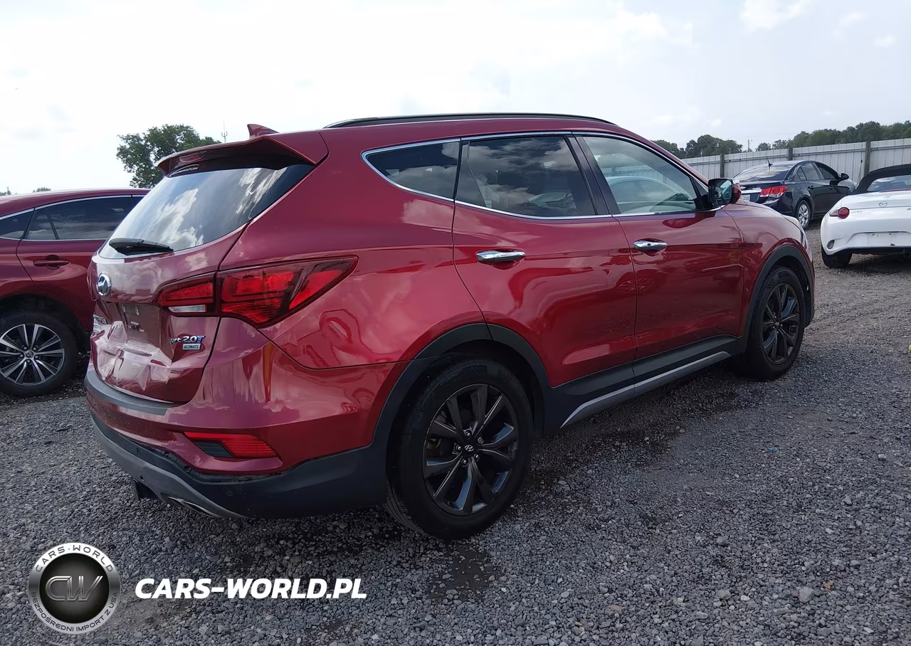 2017 Hyundai Santa Fe Sport 2.0T Ultimate VIN:5XYZW4LA1HG449498 - 4