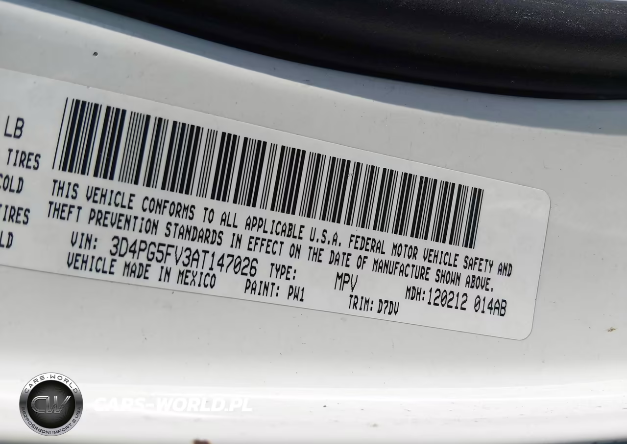 2010 Dodge Journey Sxt VIN:3D4PG5FV3AT147026 - 9