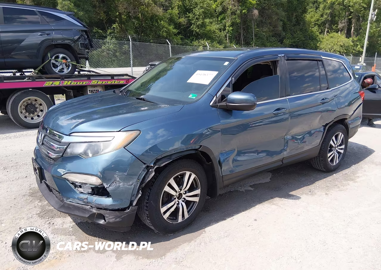 2018 Honda Pilot Ex-L VIN:5FNYF6H55JB035415 - 2