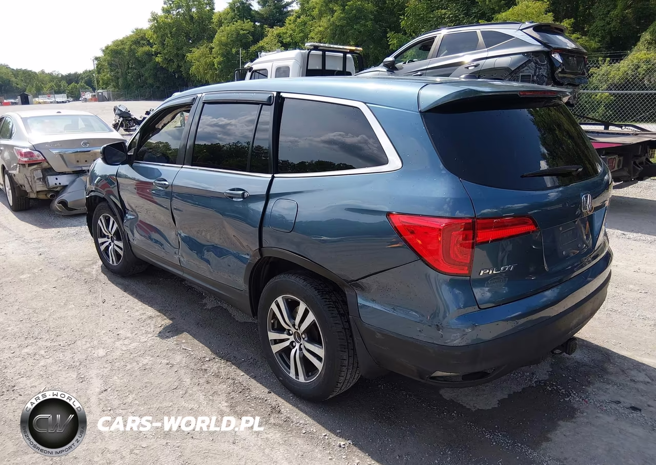 2018 Honda Pilot Ex-L VIN:5FNYF6H55JB035415 - 3