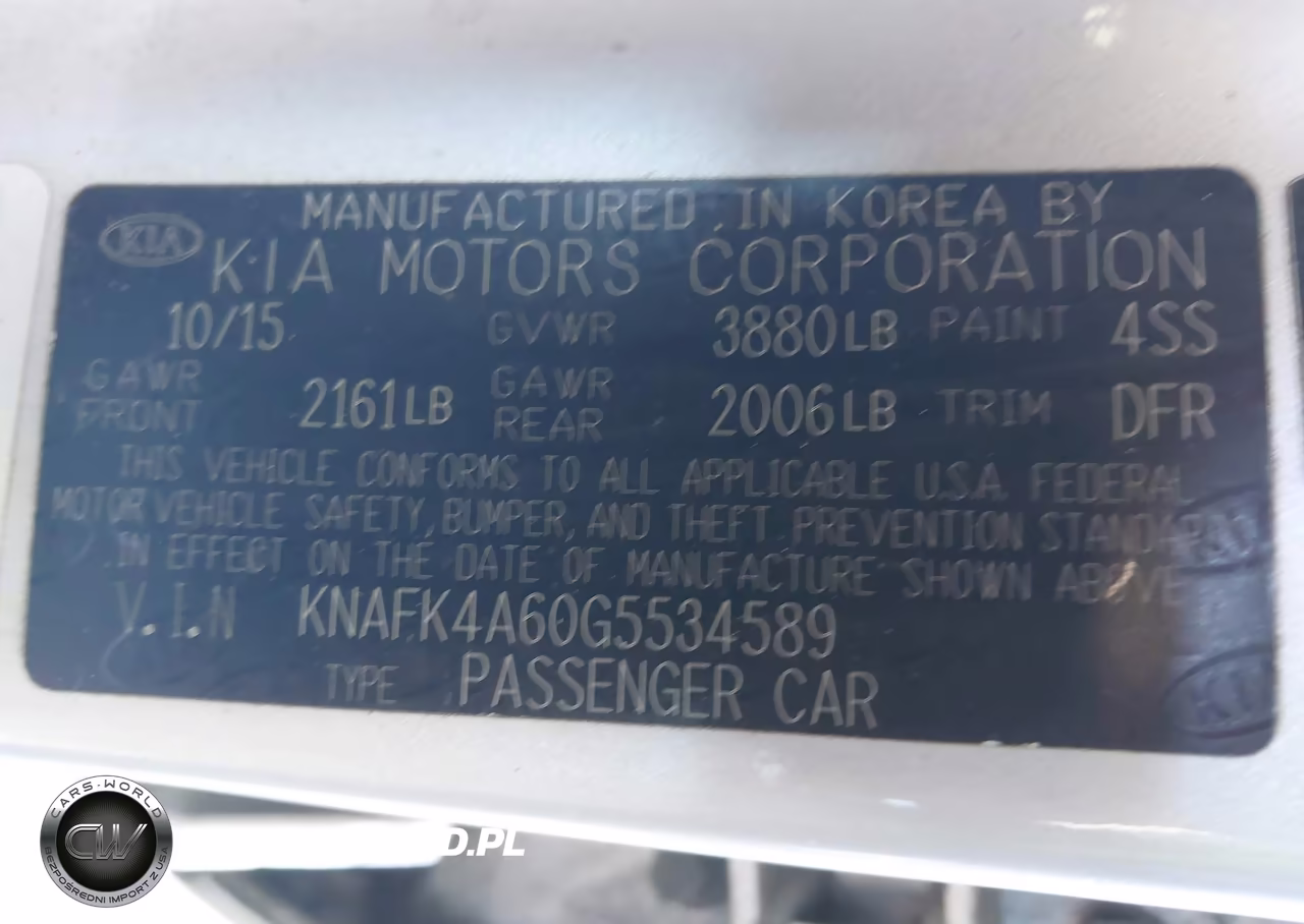 2016 Kia Forte Lx VIN:KNAFK4A60G5534589 - 9