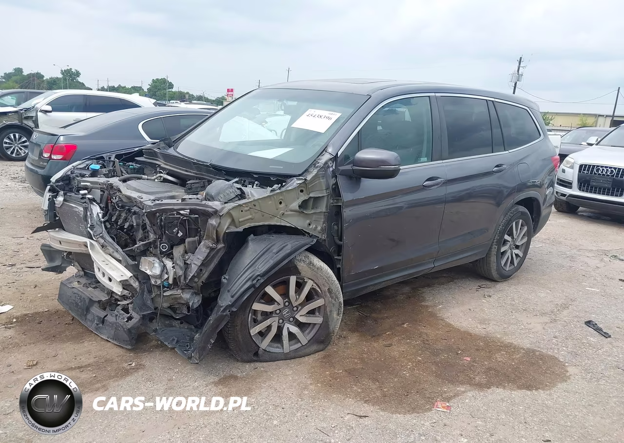 2019 Honda Pilot Ex-L VIN:5FNYF5H55KB019520 - 2
