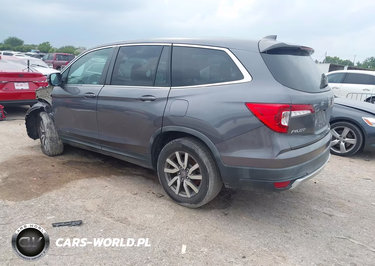 2019 Honda Pilot Ex-L VIN:5FNYF5H55KB019520 - 3