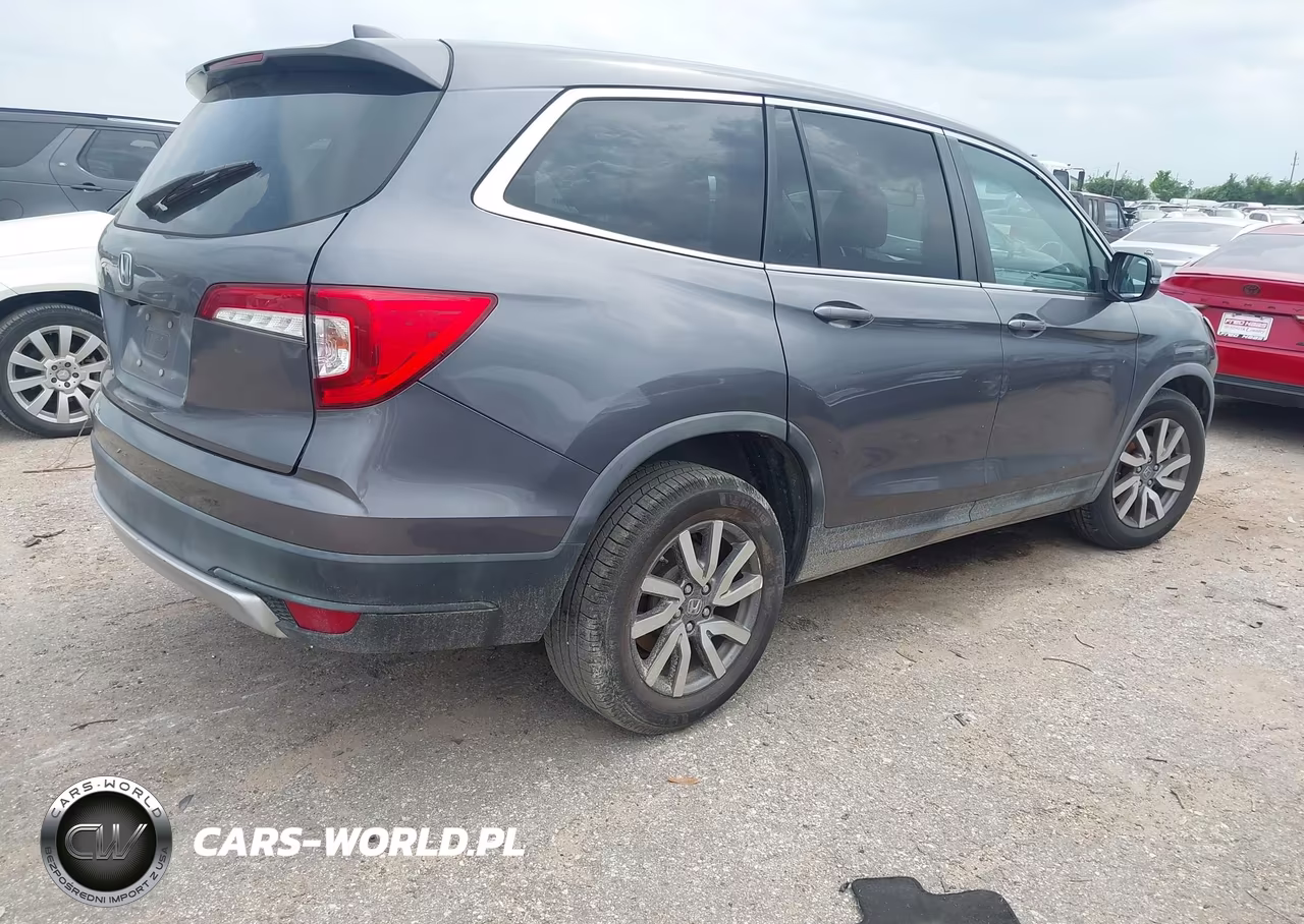 2019 Honda Pilot Ex-L VIN:5FNYF5H55KB019520 - 4