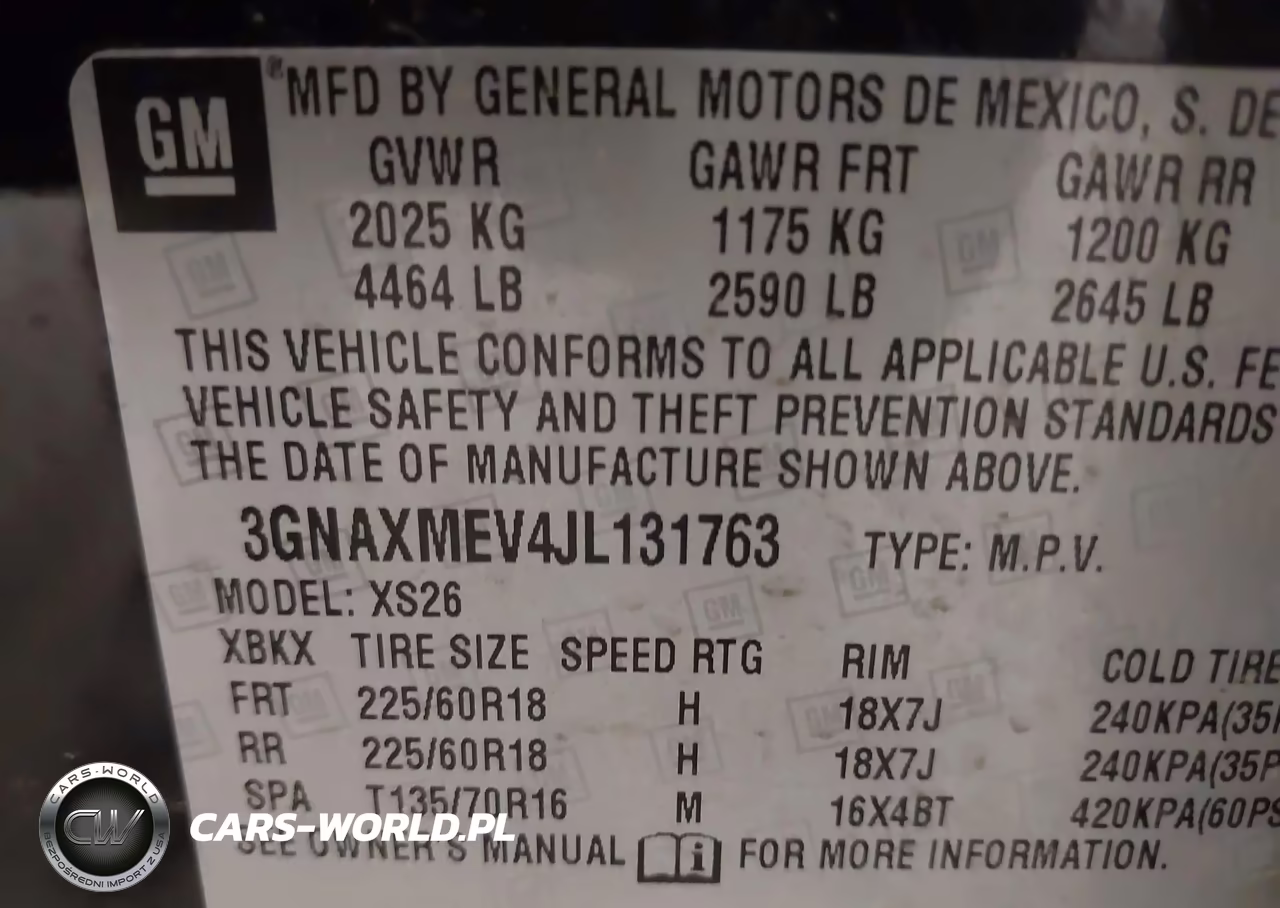 2018 Chevrolet Equinox Premier VIN:3GNAXMEV4JL131763 - 9