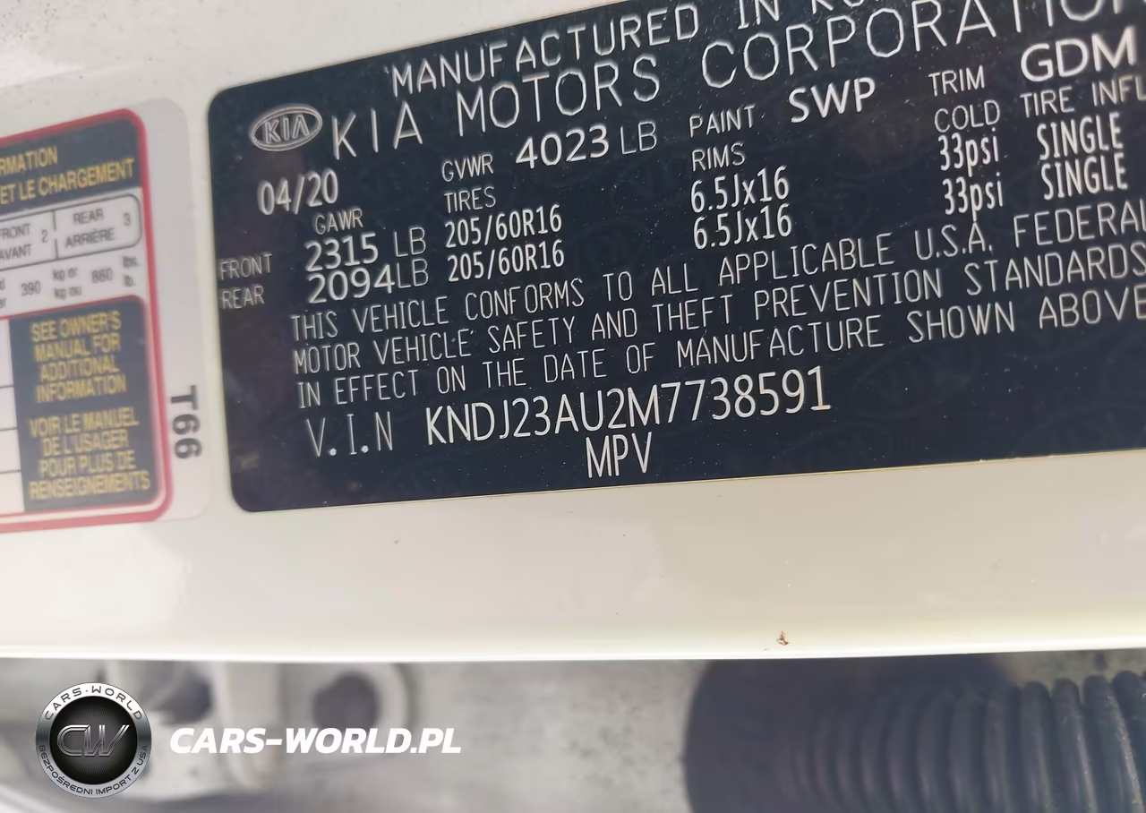 2021 Kia Soul Lx VIN:KNDJ23AU2M7738591 - 9