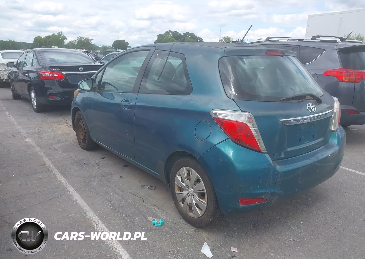 2012 Toyota Yaris L VIN:JTDJTUD33CD500920 - 3