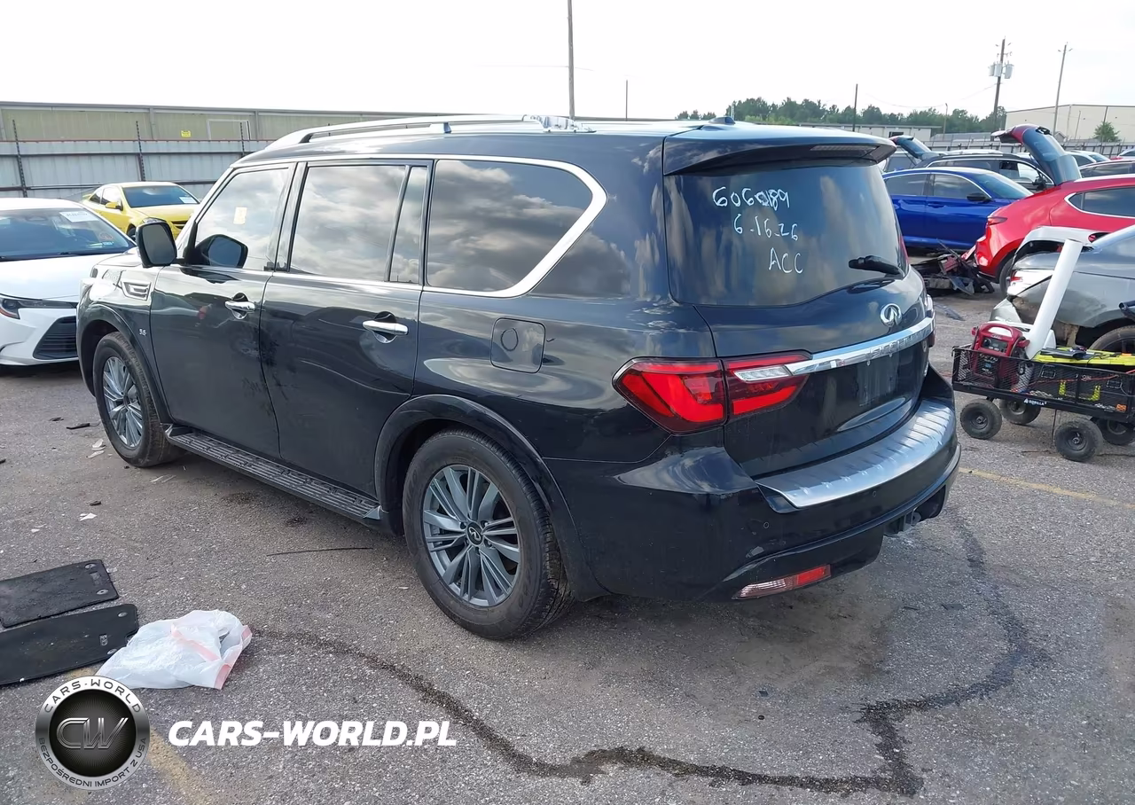 2019 Infiniti Qx80 Luxe VIN:JN8AZ2NF9K9683385 - 3