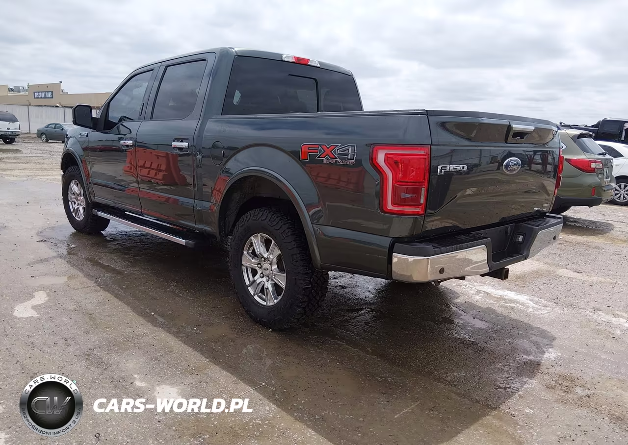 2015 Ford F-150 Lariat VIN:1FTEW1EF0FKE48632 - 3