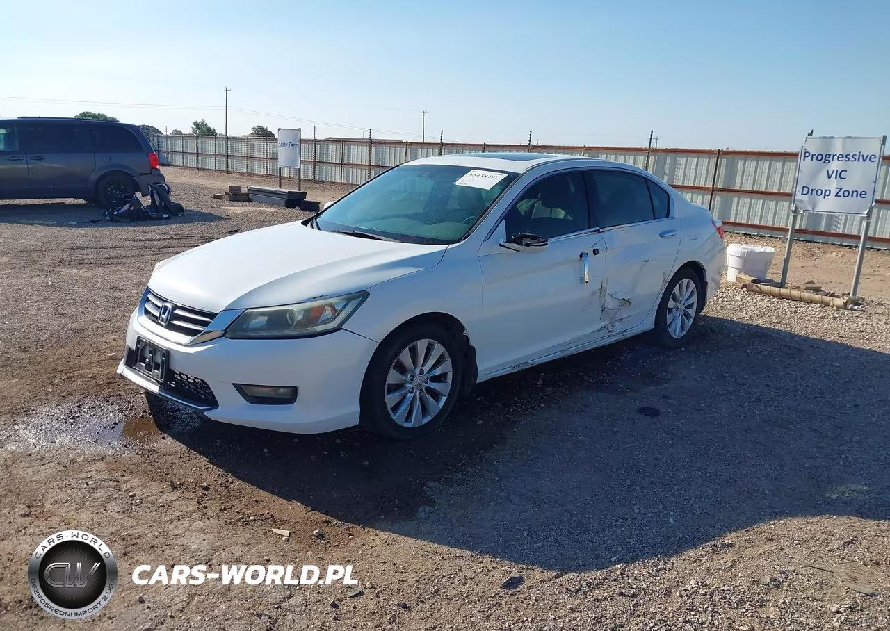 2014 Honda Accord Ex-L V-6 VIN:1HGCR3F81EA028345 - 2