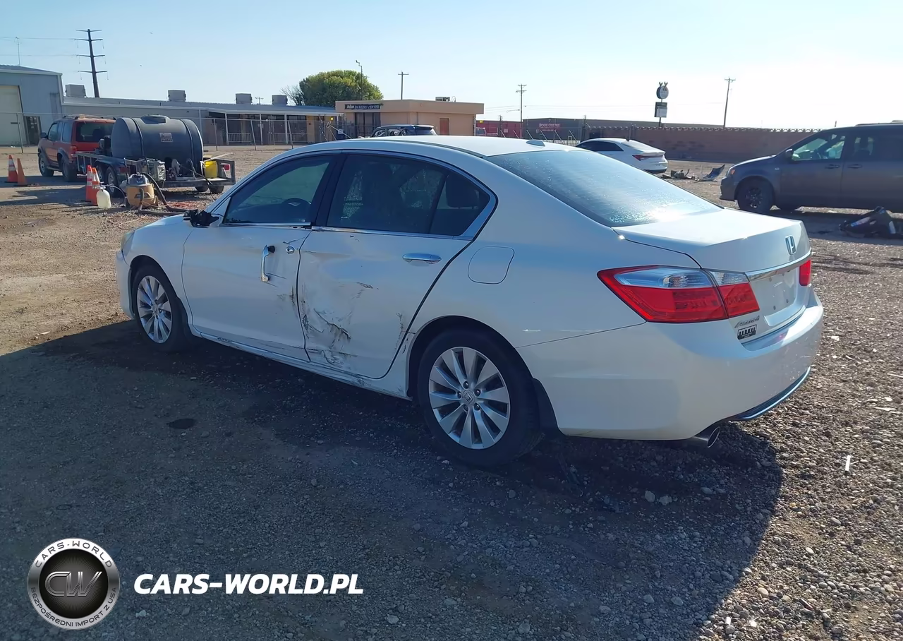 2014 Honda Accord Ex-L V-6 VIN:1HGCR3F81EA028345 - 3