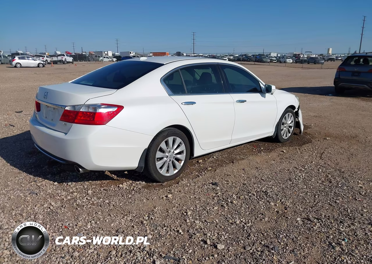 2014 Honda Accord Ex-L V-6 VIN:1HGCR3F81EA028345 - 4