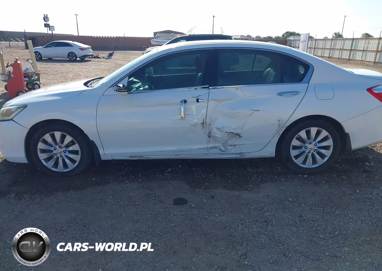2014 Honda Accord Ex-L V-6 VIN:1HGCR3F81EA028345 - 6