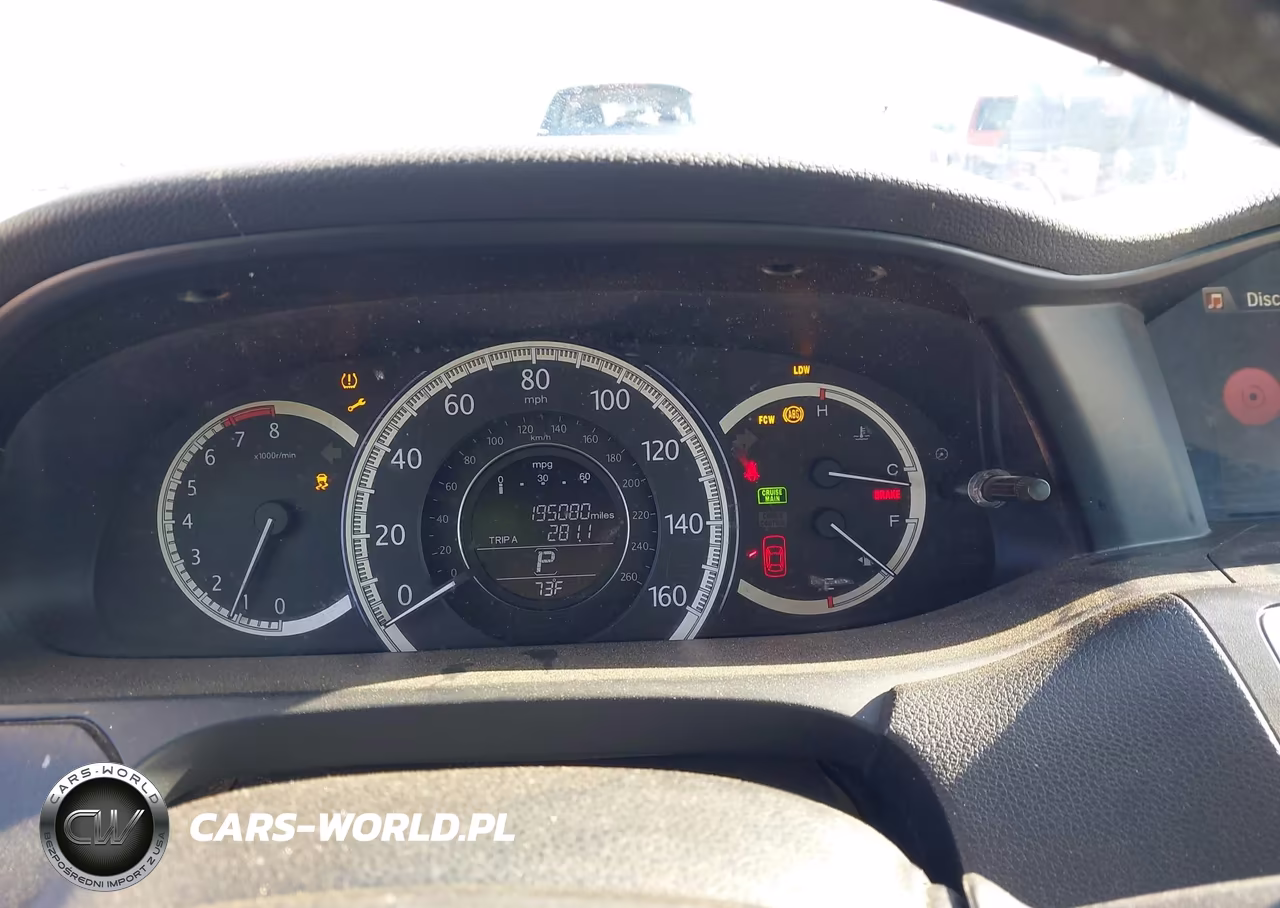 2014 Honda Accord Ex-L V-6 VIN:1HGCR3F81EA028345 - 7