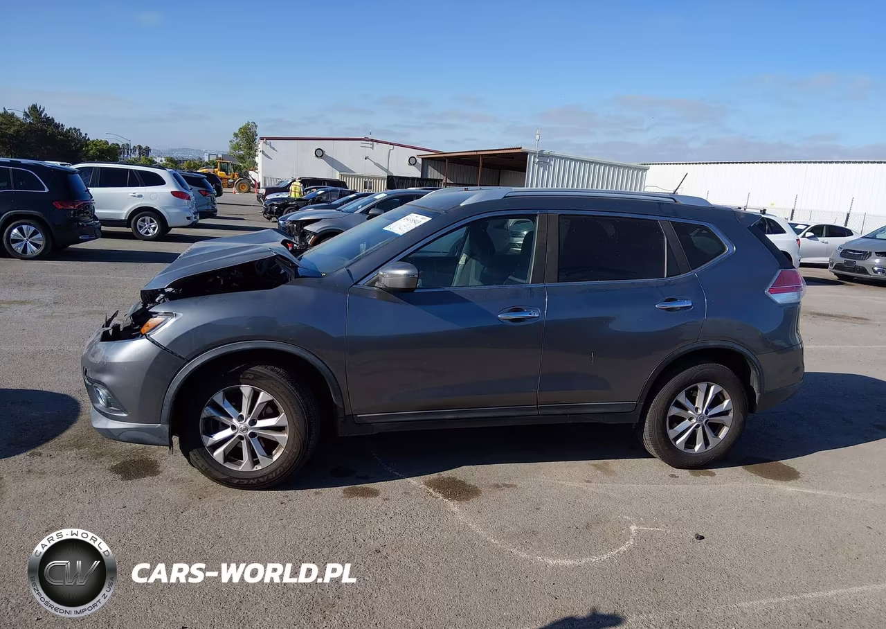 2016 Nissan Rogue Sv VIN:KNMAT2MV2GP736209 - 16