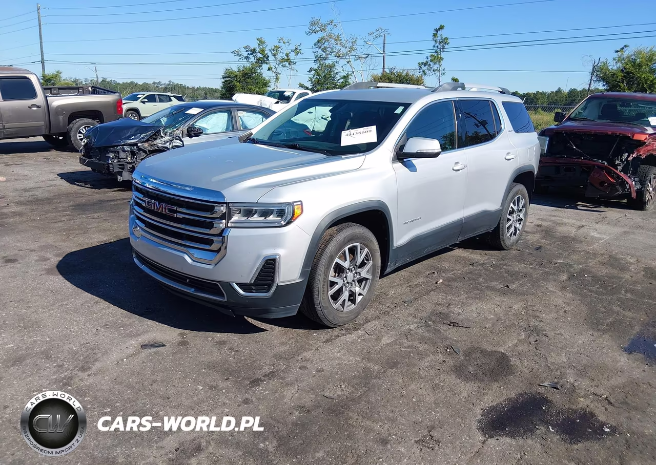 2020 GMC Acadia Fwd Sle VIN:1GKKNKLS1LZ197896 - 2