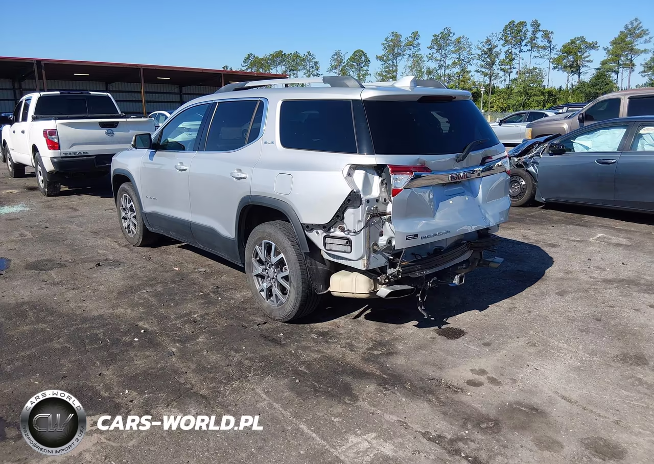 2020 GMC Acadia Fwd Sle VIN:1GKKNKLS1LZ197896 - 3