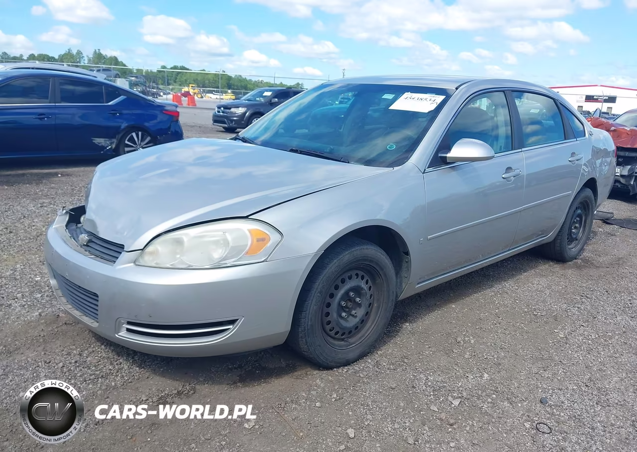 2008 Chevrolet Impala Ls VIN:2G1WB55K781254499 - 2