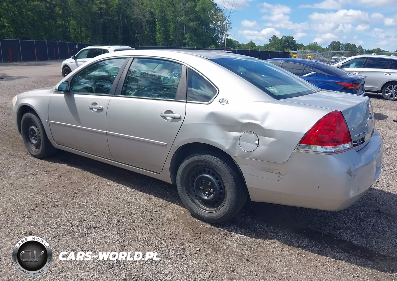 2008 Chevrolet Impala Ls VIN:2G1WB55K781254499 - 3