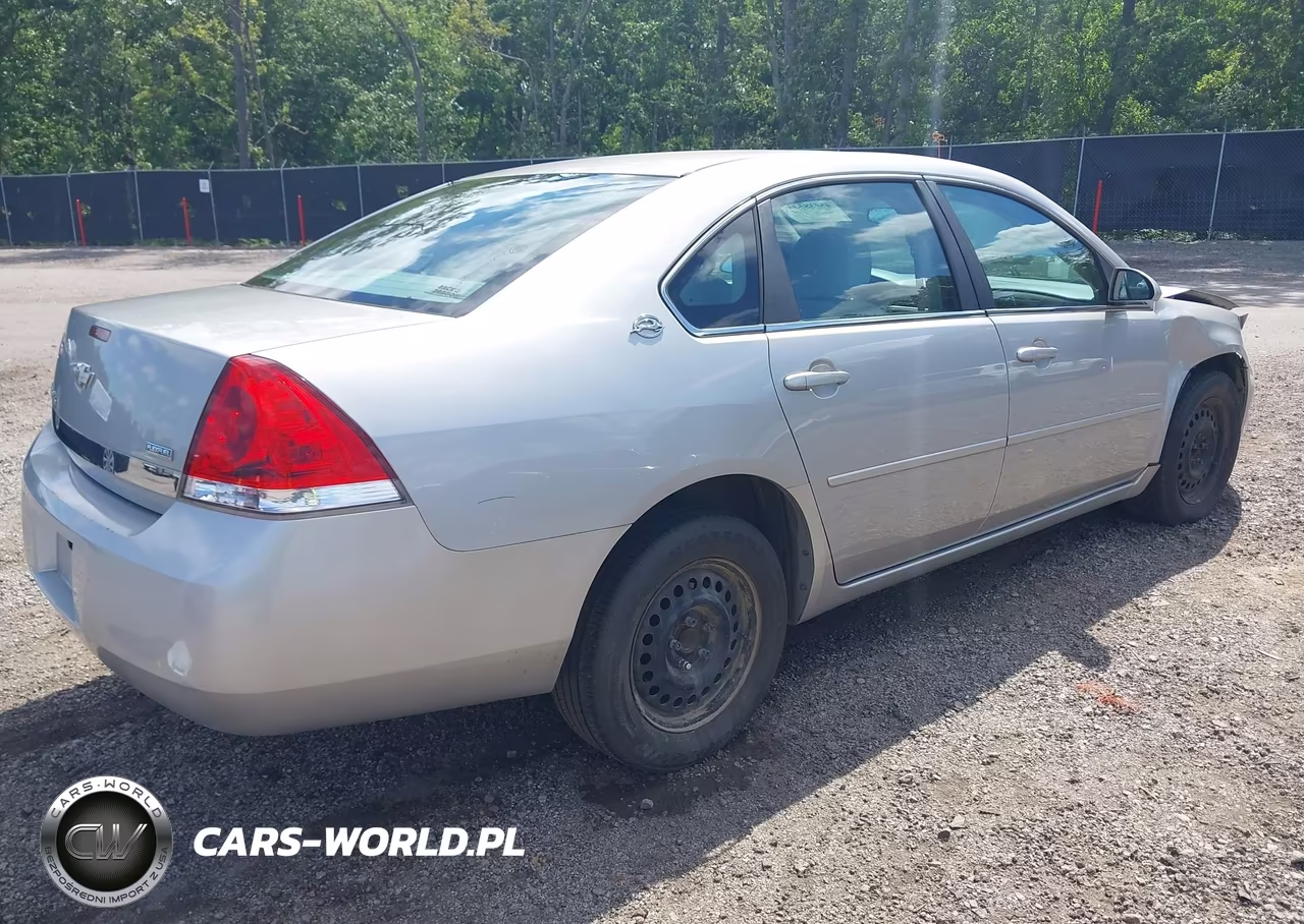 2008 Chevrolet Impala Ls VIN:2G1WB55K781254499 - 4
