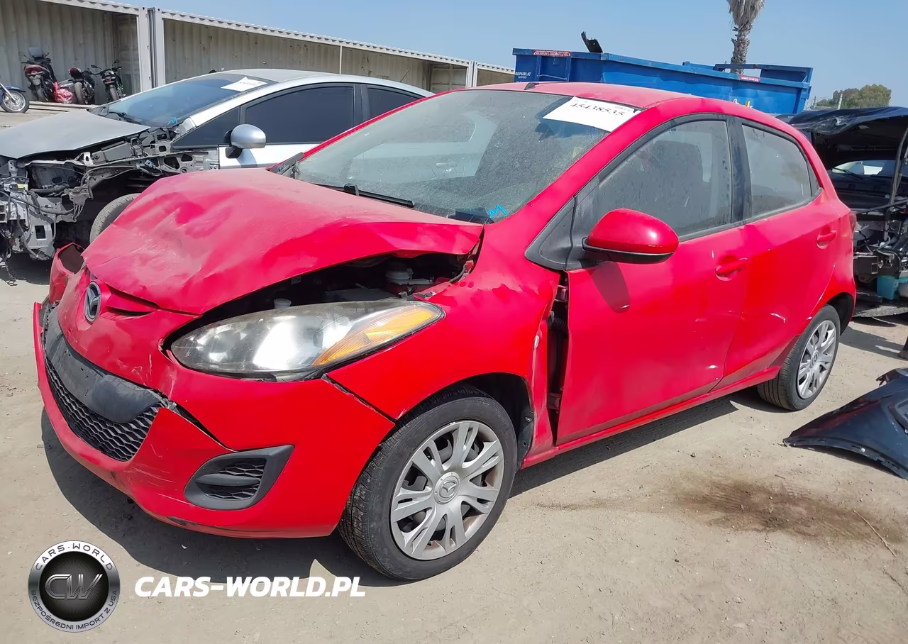 2011 Mazda Mazda2 Sport VIN:JM1DE1HZ8B0117193 - 2