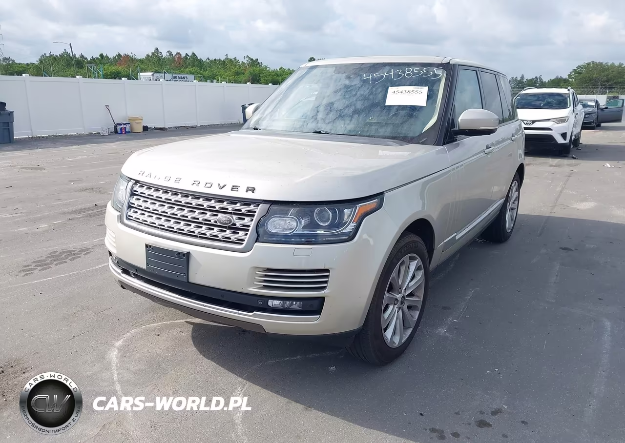 2014 Land Rover Range Rover 3.0L V6 Supercharged Hse VIN:SALGS2VF5EA131338 - 2
