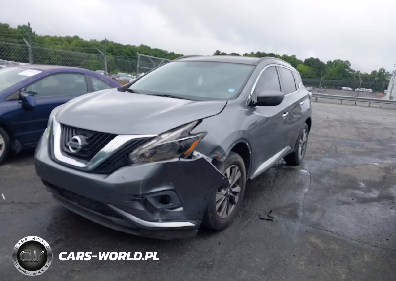 2018 Nissan Murano Sv VIN:5N1AZ2MG2JN138118 - 2