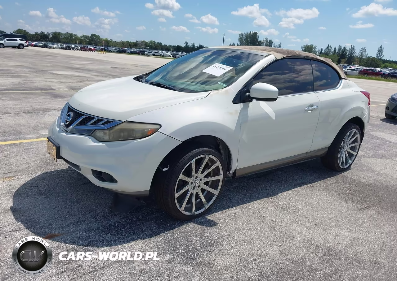 2011 Nissan Murano Crosscabriolet VIN:JN8AZ1FYXBW002694 - 2