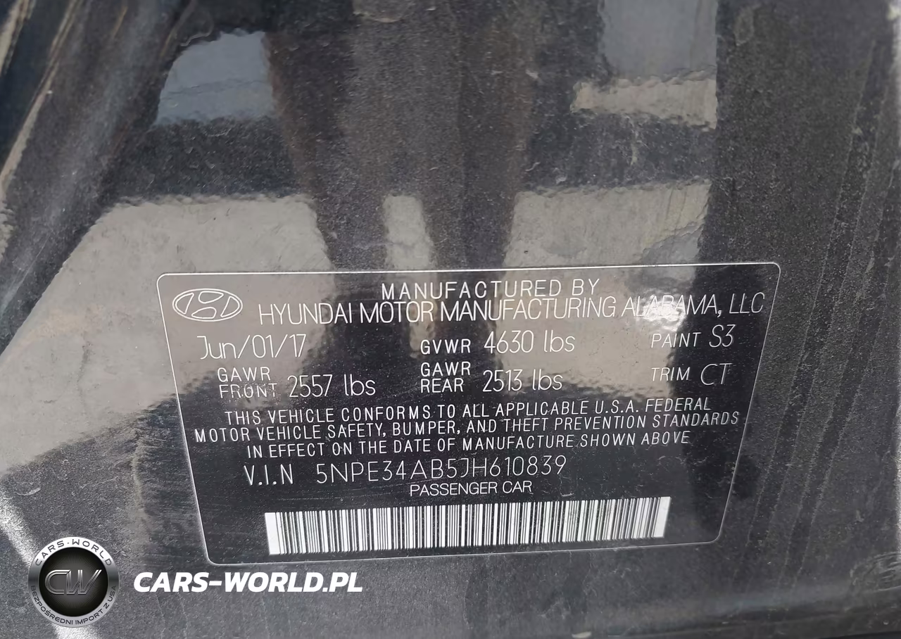 2018 Hyundai Sonata Sport 2.0T VIN:5NPE34AB5JH610839 - 9