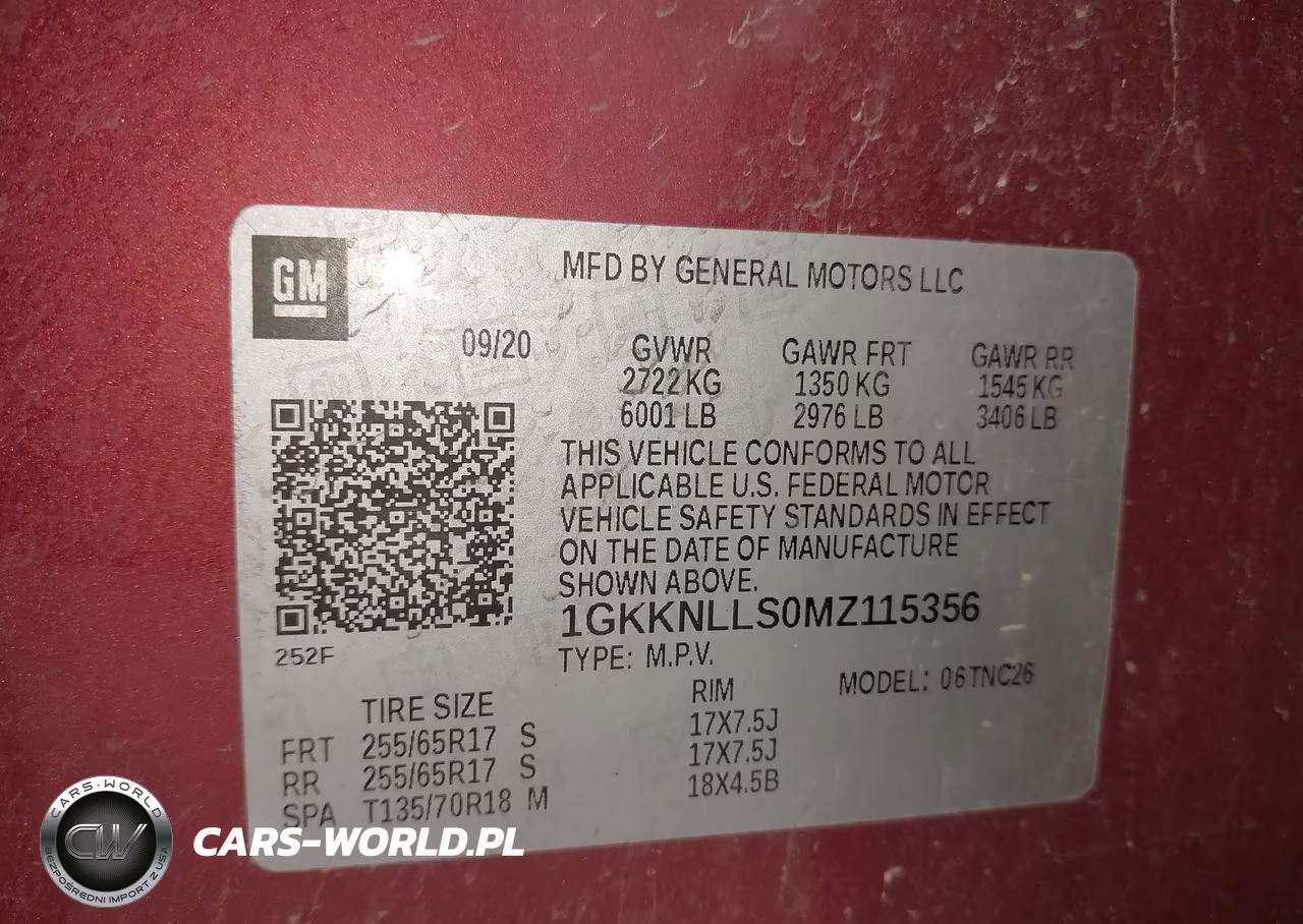 2021 GMC Acadia Awd At4 VIN:1GKKNLLS0MZ115356 - 9