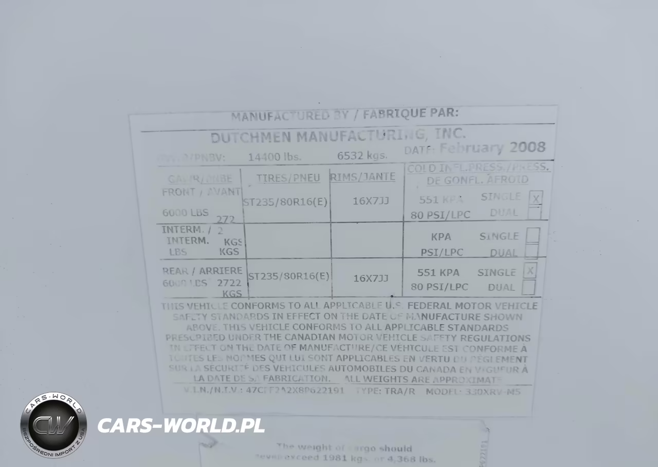 2008 Northshore Other VIN:47CFF2A2X8P622191 - 9