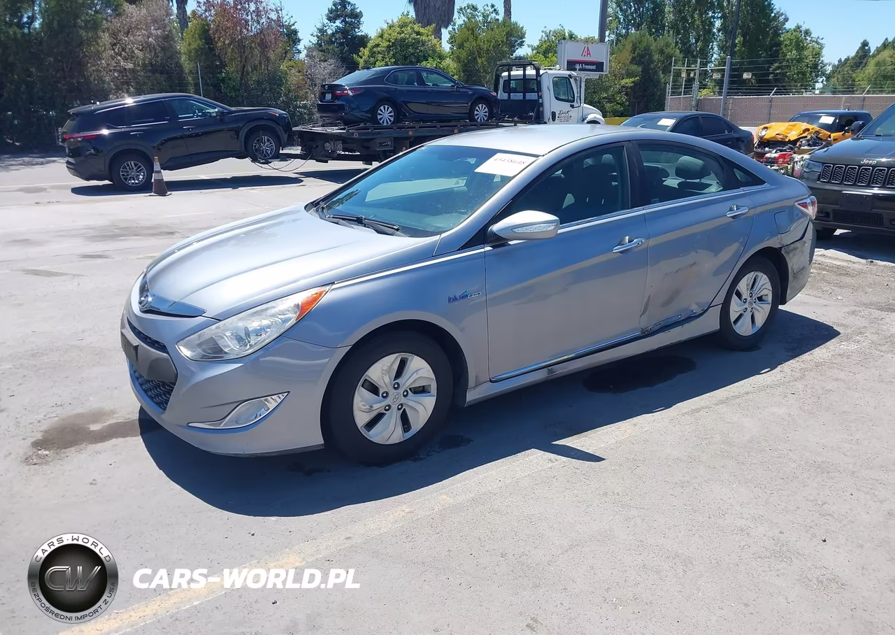 2015 Hyundai Sonata Hybrid VIN:KMHEC4A45FA138671 - 2