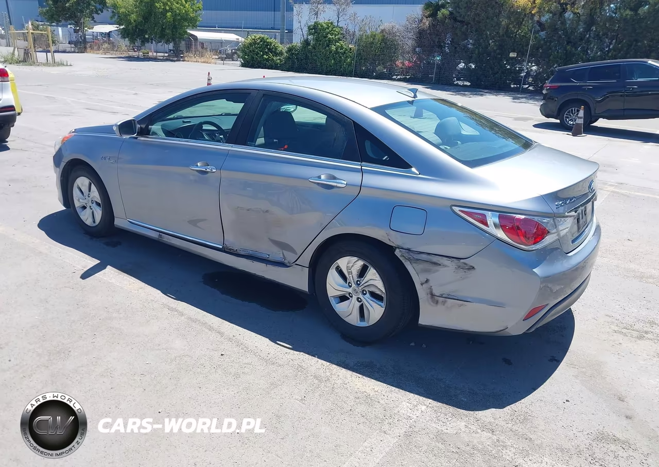 2015 Hyundai Sonata Hybrid VIN:KMHEC4A45FA138671 - 3