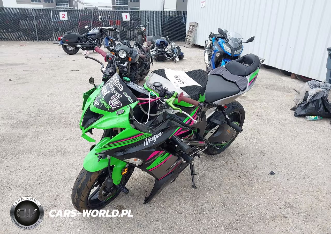 2018 Kawasaki Zx636 F VIN:JKBZXJF18JA014013 - 2