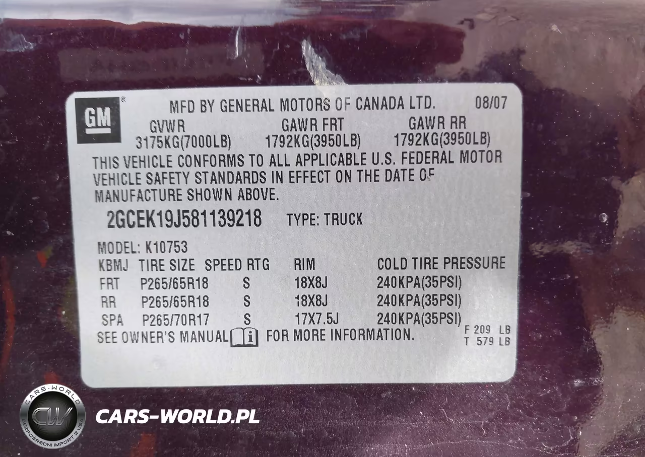 2008 Chevrolet Silverado 1500 Lt1 VIN:2GCEK19J581139218 - 9