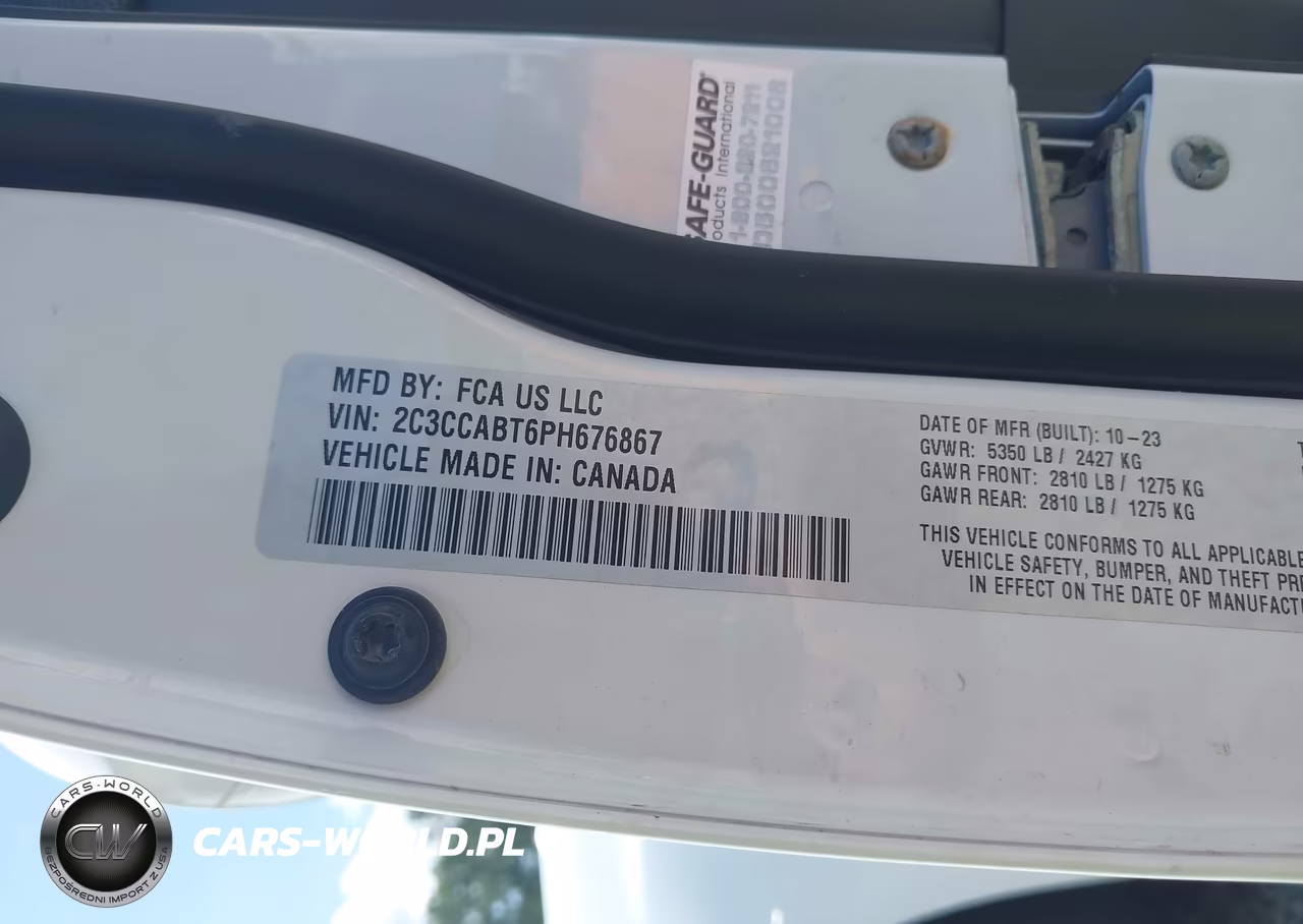 2023 Chrysler 300 300S VIN:2C3CCABT6PH676867 - 9