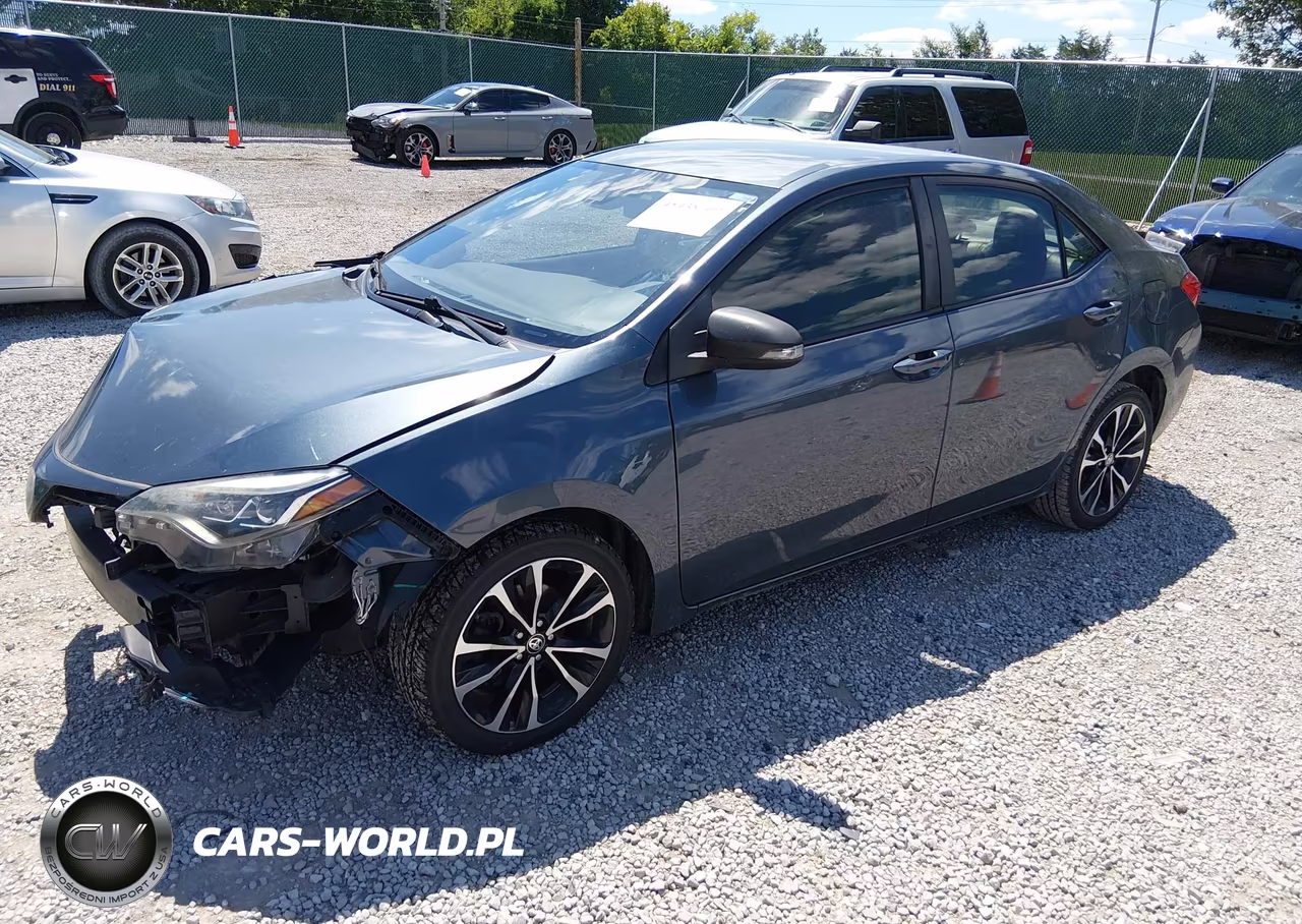 2019 Toyota Corolla Se VIN:2T1BURHE6KC201105 - 2