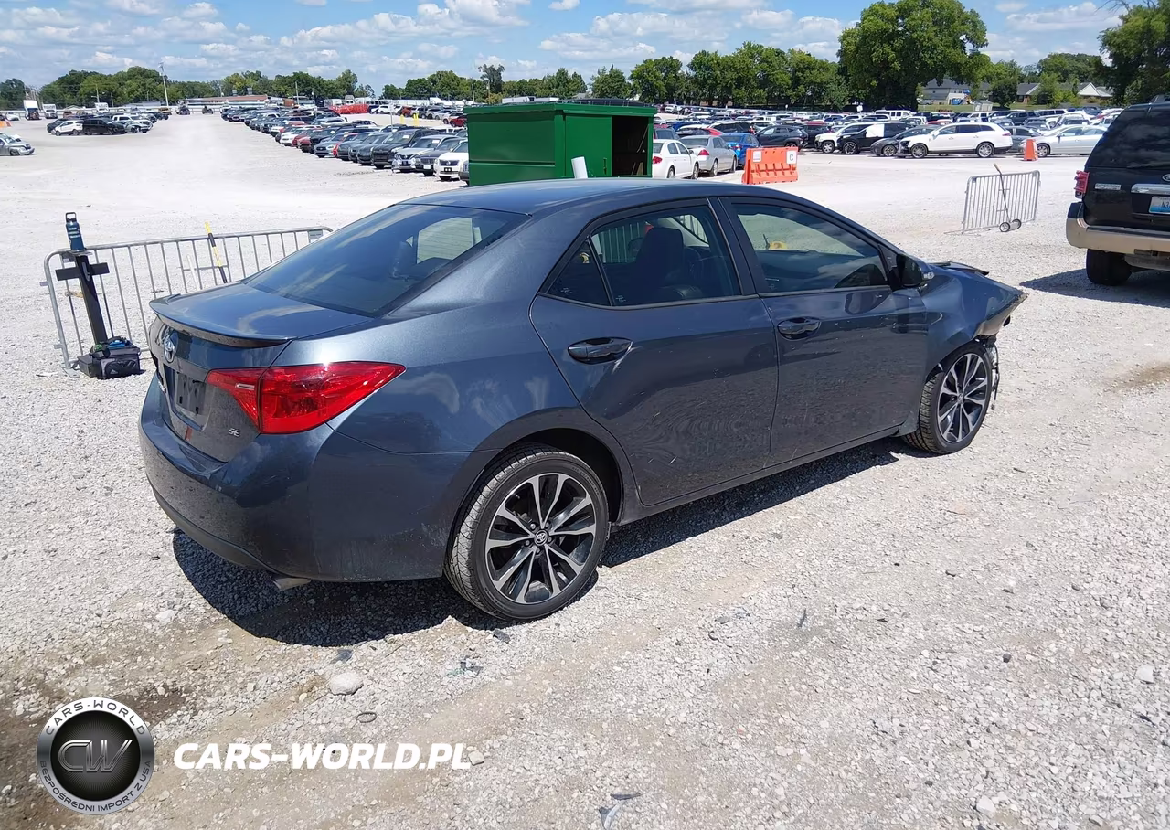 2019 Toyota Corolla Se VIN:2T1BURHE6KC201105 - 4
