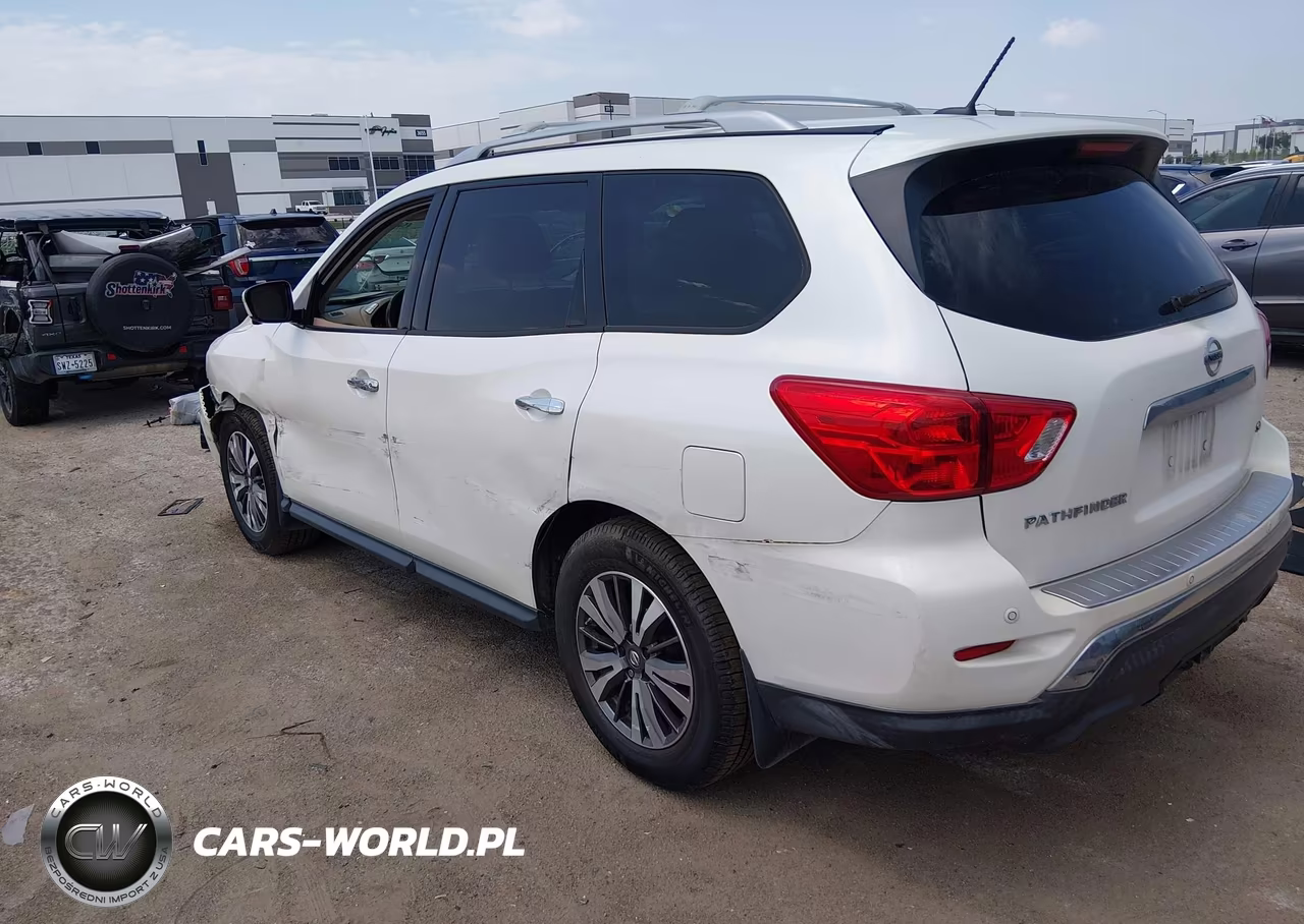 2017 Nissan Pathfinder Sl VIN:5N1DR2MNXHC695456 - 3