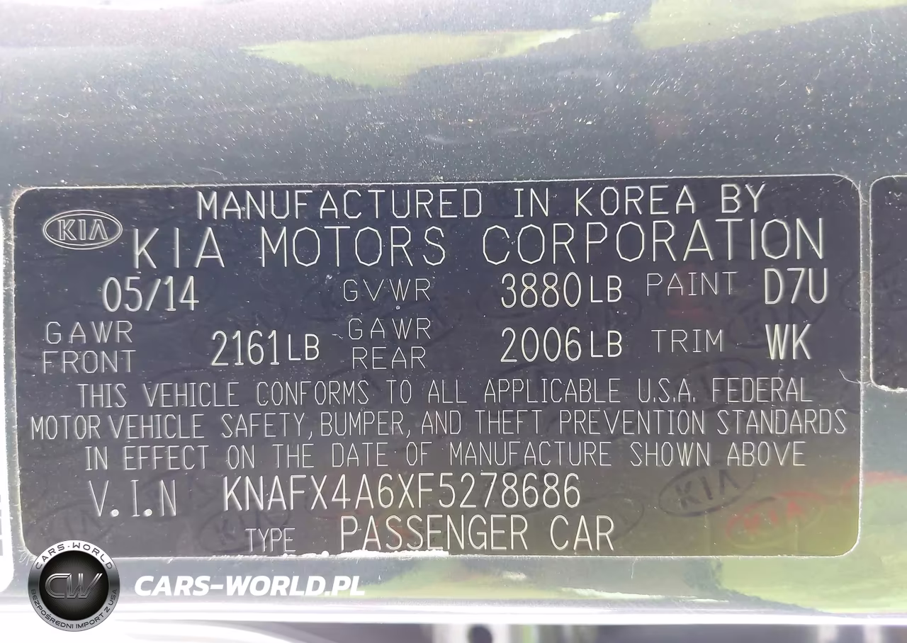 2015 Kia Forte Lx VIN:KNAFX4A6XF5278686 - 9