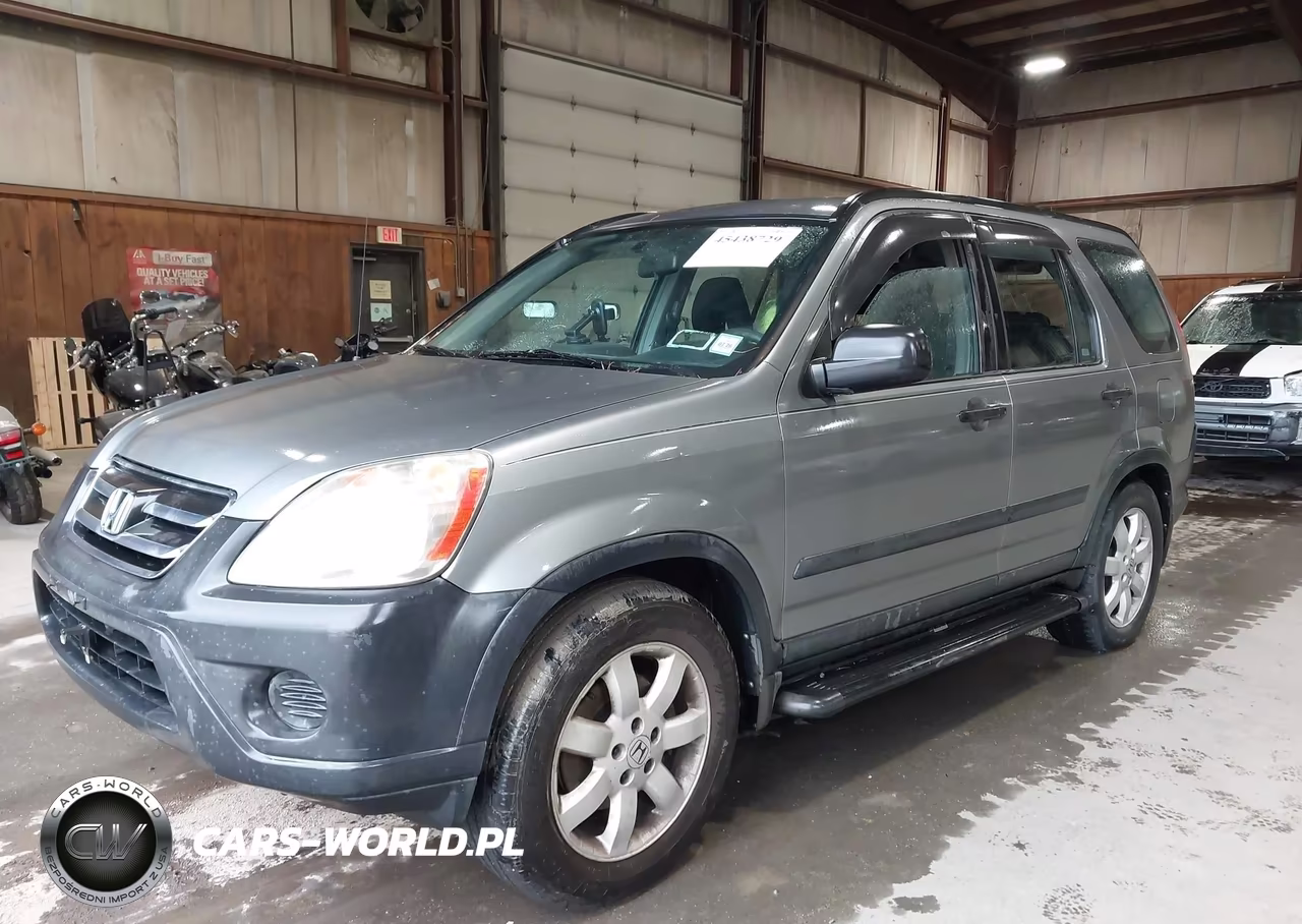 2006 Honda Cr-V Lx VIN:SHSRD78506U437195 - 2