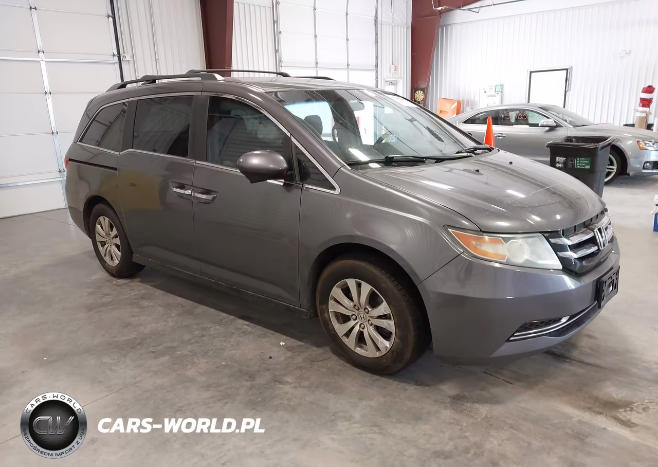 2014 Honda Odyssey Ex VIN:5FNRL5H46EB139206 - 1