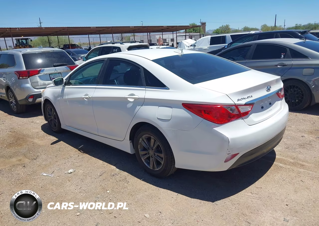 2014 Hyundai Sonata Gls VIN:5NPEB4AC2EH855227 - 3