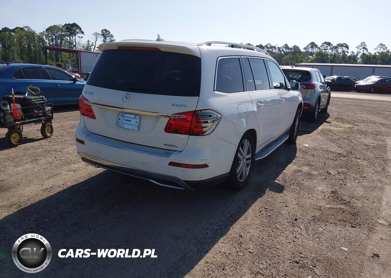 2015 Mercedes-Benz Gl 450 4Matic VIN:4JGDF6EEXFA448803 - 4